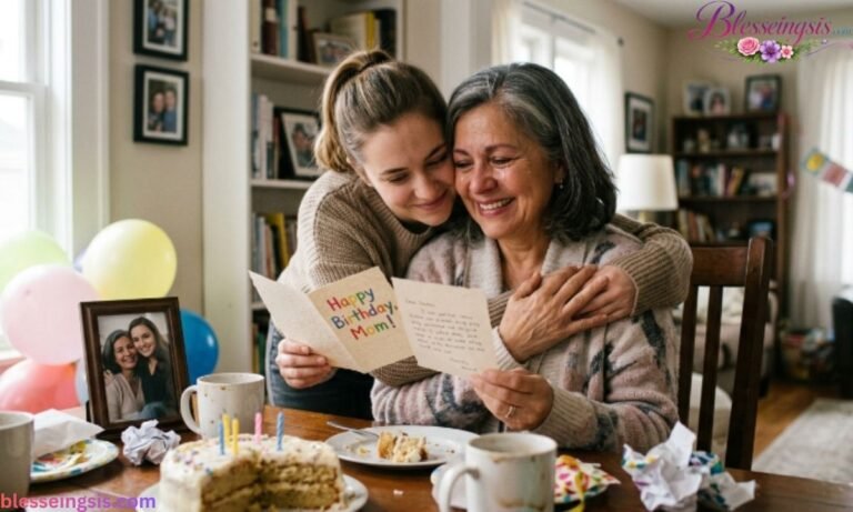 Birthday Blessings for Mom From Daughter