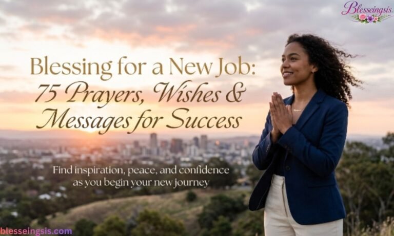 Blessing for a New Job: 75 Prayers, Wishes & Messages for Success