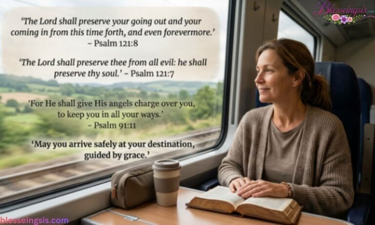 Blessing for a Safe Train Journey Prayers, Wishes & Bible Verses