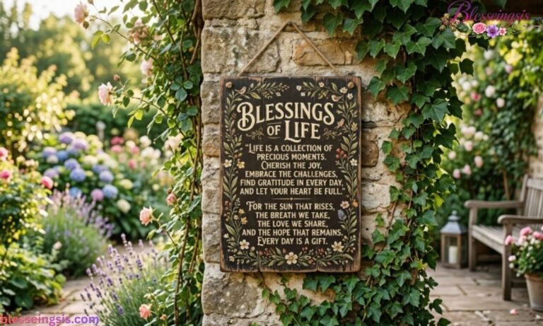 Blessings of Life Quotes
