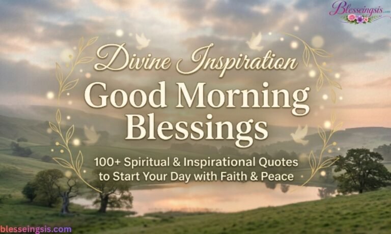 Divine Inspiration Good Morning Blessings 100+ Spiritual & Inspirational Quotes