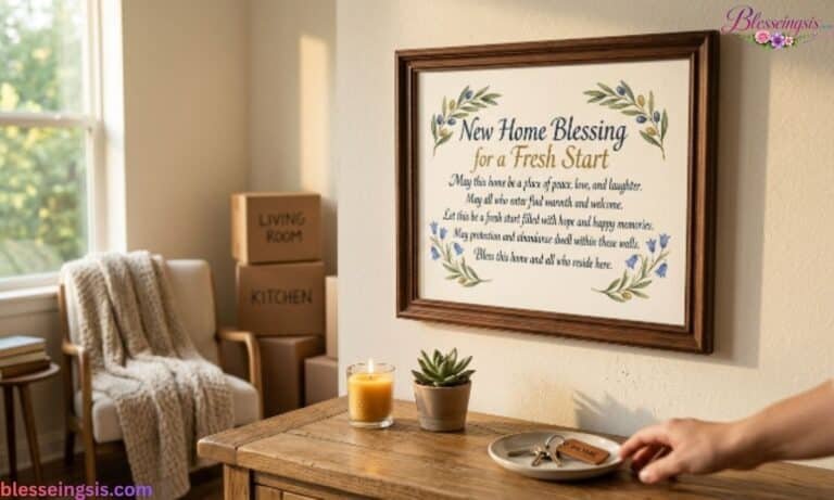 New Home Blessing Prayer for a Fresh Start