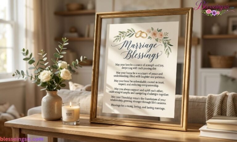 Powerful Marriage Blessings for Love, Peace, and a Strong Relationship
