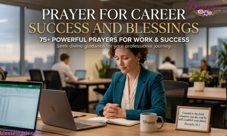 Prayer for Career Success and Blessings 75+ Powerful Prayers for Work & Success