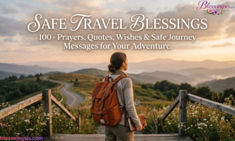 Safe Travel Blessings 100+ Prayers, Quotes, Wishes & Safe Journey Messages