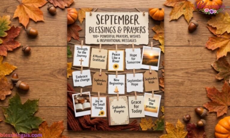 September Blessings and Prayers 100+ Powerful Prayers, Wishes & Inspirational Messages