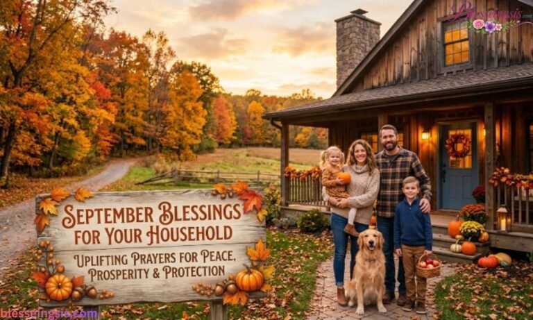 September Blessings for Your Household Uplifting Prayers for Peace, Prosperity & Protection