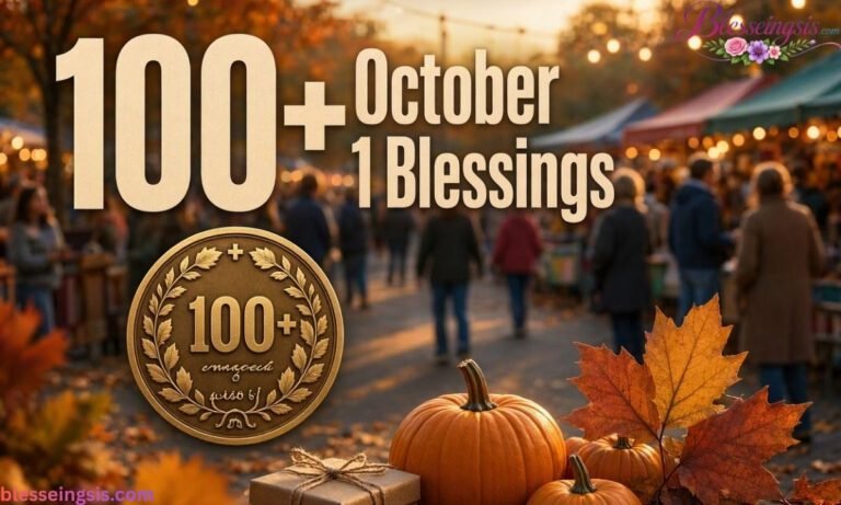 100+ October 1 Blessings