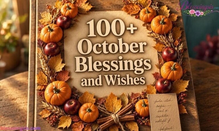 100+ October Blessings and Wishes