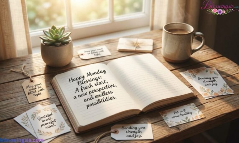 Happy Monday Blessings: Beautiful Wishes, Quotes, Prayers & Messages