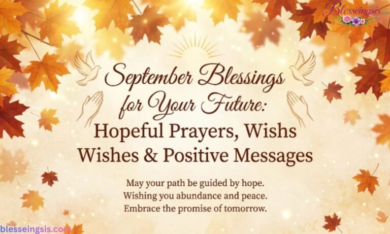 September Blessings for Your Future: Hopeful Prayers, Wishes & Positive Messages