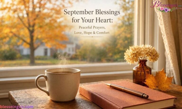 September Blessings for Your Heart Peaceful Prayers, Love, Hope & Comfort