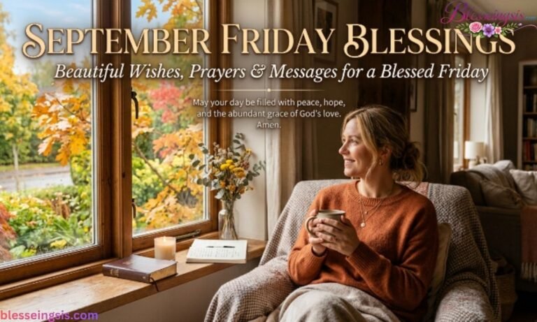 September Friday Blessings Beautiful Wishes, Prayers & Messages for a Blessed Friday