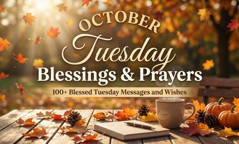October Tuesday Blessings and Prayers: 100+ Blessed Tuesday Messages and Wishes